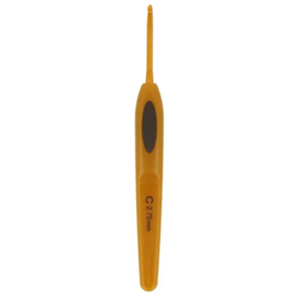 Clover Softgrip Touch haaknaald aluminium 2.75mm / CL 1003