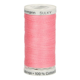 Gutermann naaigaren cotton 30 / 300 meter  1119 / midden roze