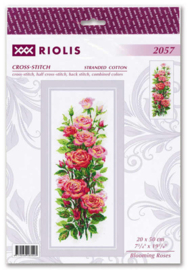 Borduurpakket Blooming Roses - RIOLIS   ri-2057