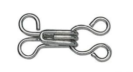 Prym Haken en Ogen. No. 3  Zilverkleurig  263 846