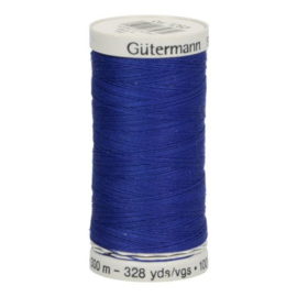 Gutermann naaigaren cotton 30 / 300 meter  1293 / blauw