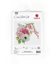Borduurpakket Spring Bouquet - Luca-S   ls-b7018