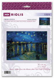 Borduurpakket Starry Night Over the Rhone after Van Gogh's Painting - RIOLIS    ri-1884