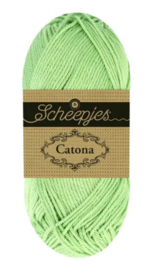 Scheepjes Catona 50 gram /  103 Sprout - Licht Pastel groen