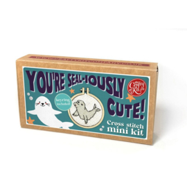 Borduurpakket Matchbox - You're Seal-iously cute! - ckc-mb-085