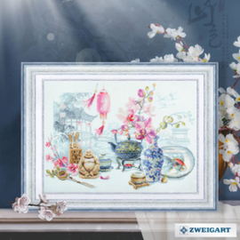 Borduurpakket Oriental Serenity - Chudo Igla    ci-120-300