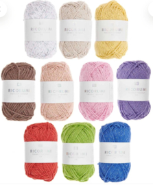 Ricorumi Twinkly Twinkly - 25g - 57,5m - als pakket van 10 stuks