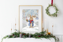 Borduurpakket Christmas Caroling - Leti Stitch    leti-l9918