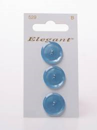 Knopen Elegant - Blauw / 529