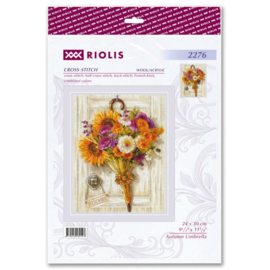 Borduurpakket Autumn Umbrella - RIOLIS     ri-2276