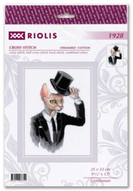 Borduurpakket Gentleman - RIOLIS  ri-1928