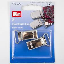 Prym Bretelclips  Zilverkleurig 18 mm  405 220