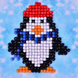 Diamond Dotz Penguin Waddle - Needleart World    nw-dds-016