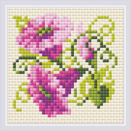 Diamond Mosaic Purple Bindweed - RIOLIS    ri-am0030
