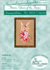 Materiaalpakket Titania, Queen of the Fairies - The Stitch Company