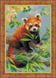 Borduurpakket Red Panda - RIOLIS    ri-1627