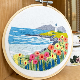 Vrij borduren pakket Wild Coast - Milpoint     mil-e1-009k