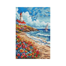 Borduurpakket Blooming Shore - Collection d'Art     cda-bc8102