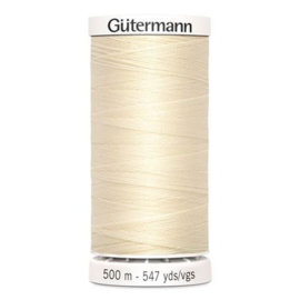 Gütermann /  500 meter / 414 / Ecru