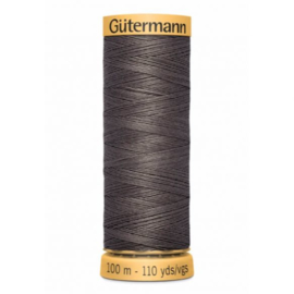 Natuurzuivere katoen 100 meter C Ne 50 / bruin 1414