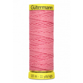 Rimpelelastiek licht roze / 2747