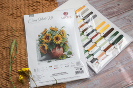 Borduurpakket The Sunflowers - Luca-S    ls-b7021