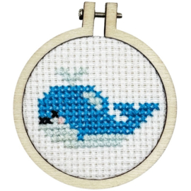Borduurpakket Matchbox Have a Whale of a Time - ckc-mb-009