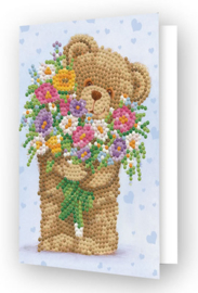 Diamond Dotz Greeting Card Bunch of Love - Needleart World   nw-ddg-030