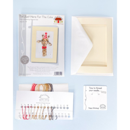 Borduurpakket Hannah Dale - I'm Just Here For The Cake - Bothy Threads     bt-xgc30-tp