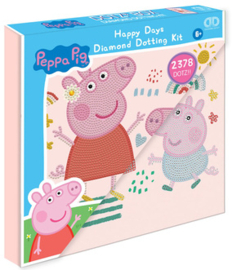 Diamond Dotz Dotz Box - Peppa Pig - Happy Days - Needleart World     nw-dbx-089