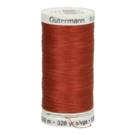 Gutermann naaigaren cotton 30 / 300 meter  1058 / licht bruin