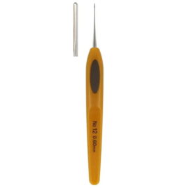Clover Softgrip Touch haaknaald staal 0.60mm / CL 1026