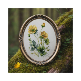 Borduurpakket Buttercups - Collection d'Art     cda-bc8110