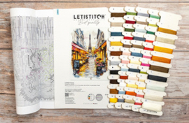 Borduurpakket Paris - Leti Stitch     leti-l9929