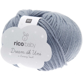 Rico Baby Dream dk Een luxe touch Uni - Rookblauw - 024
