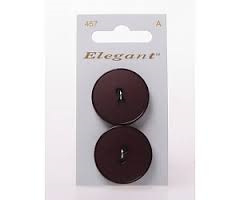 Knopen Elegant - Bordeaux Rood / 457