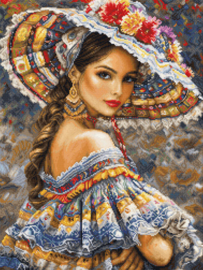 Petit Point borduurpakket The Mexican Fest - Luca-S     ls-g706
