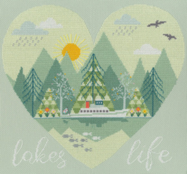 Borduurpakket Hilary Yafai - Lakes Life - Bothy Threads     bt-xhy07