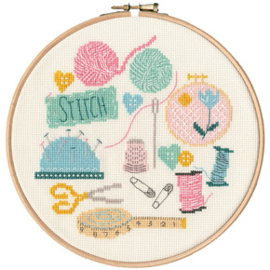 Borduurpakket Jessica Hogarth - Stitch - Bothy Threads  bt-xjh08