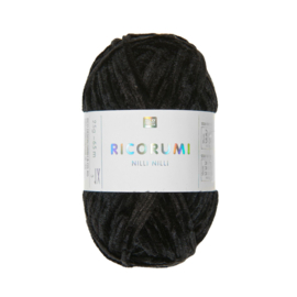 Ricorumi Nilli Nilli - 25g - 65m - zwart  - 027