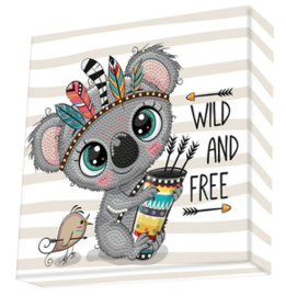 Diamond Dotz Wild & Free - Needleart World    nw-dbx-026