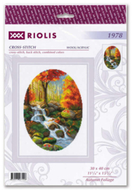 Borduurpakket Autumn Foliage - RIOLIS  ri-1978