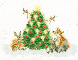 Borduurpakket Hannah Dale - Oh Christmas Tree - Bothy Threads    bt-xhd107