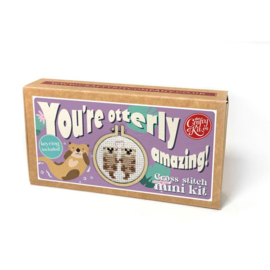 Borduurpakket Matchbox You're Otterly Amazing! - ckc-mb-083