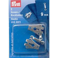 Prym Broek en Rokhaken Zilverkleurig 9 mm 265 227