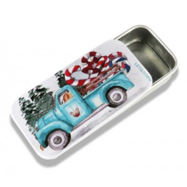Christmas delivery Metallic Box - Leti Stitch   leti-25629