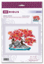 Borduurpakket Autumn Bonsai - RIOLIS   ri-2044