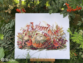 Borduurpakket Rhapsody in Red - Merejka    mer-k190