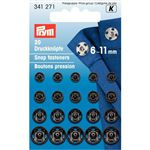 Prym Aannaaibare Drukknopen Assortiment Zwart  341 271