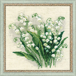 Borduurpakket Lilly of the Valley - RIOLIS    ri-1497